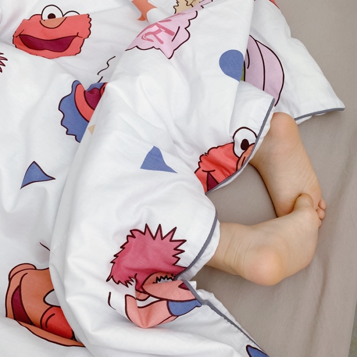 91家纺网 家纺一手货源 找家纺 时年家纺 2020新款40支全棉13372喷气羽丝夏被 芝麻宝贝