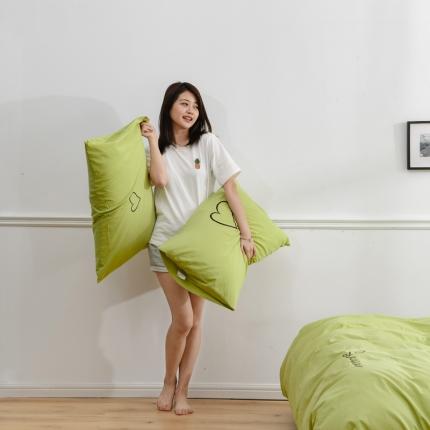 91家纺网 家纺一手货源 找家纺 （总）KA家纺 2022新款暖心系列全棉水洗棉枕套