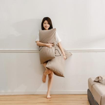 91家纺网 家纺一手货源 找家纺 （总）KA家纺 2022新款暖心系列全棉水洗棉枕套