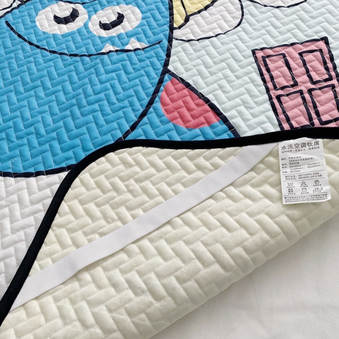 91家纺网 家纺一手货源 找家纺 萝莉家纺 数码印花水洗空调软席三件套（怪物世界）