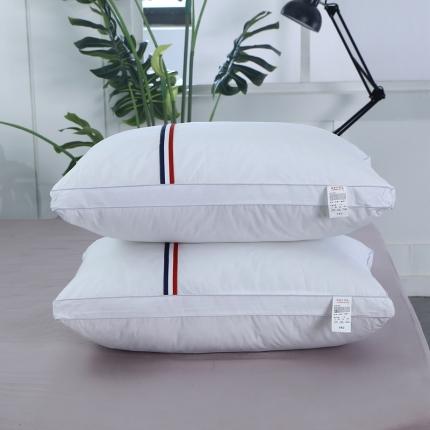 羽凡居2020新款全棉枕芯 全棉立体织带枕