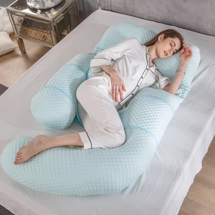 （总）好孕家纺 2020新款3D气泡棉孕妇枕