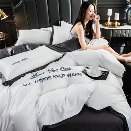 91家纺网 家纺一手货源 找家纺 （总）欧冠家纺 2020爆款盛夏水洗真丝四件套