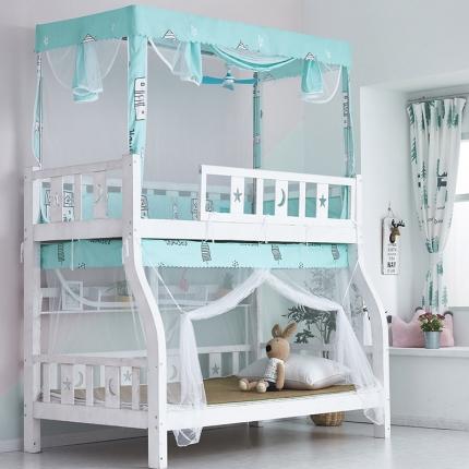 91家纺网 家纺一手货源 找家纺 卓尔居 子母床上下铺系绳款合门配支架蚊帐 都市生活