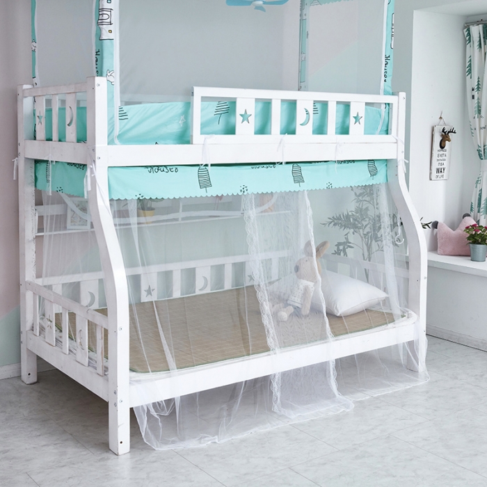 91家纺网 家纺一手货源 找家纺 卓尔居 子母床上下铺系绳款合门配支架蚊帐 都市生活