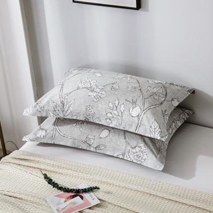 91家纺网 家纺一手货源 找家纺 总-宝齐莱  2020年新款全棉印花单枕套48*74cm一只