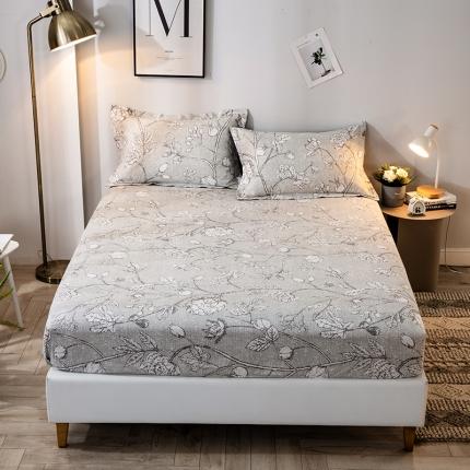 91家纺网 家纺一手货源 找家纺 宝齐莱 2020年新款全棉印花单床笠 都市情调