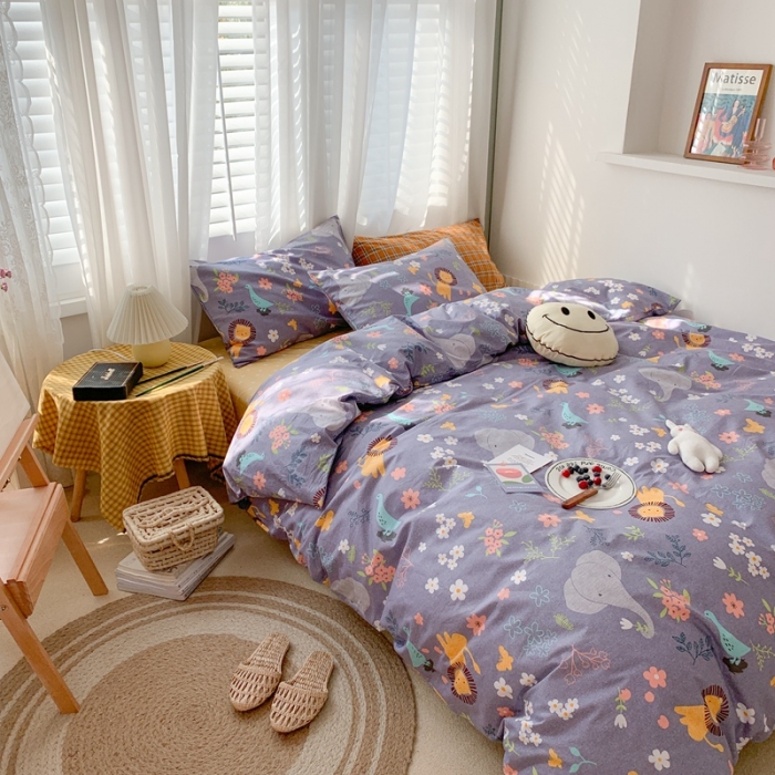 91家纺网 家纺一手货源 找家纺 （总）时年 2020新款40s全棉小可爱系列四件套