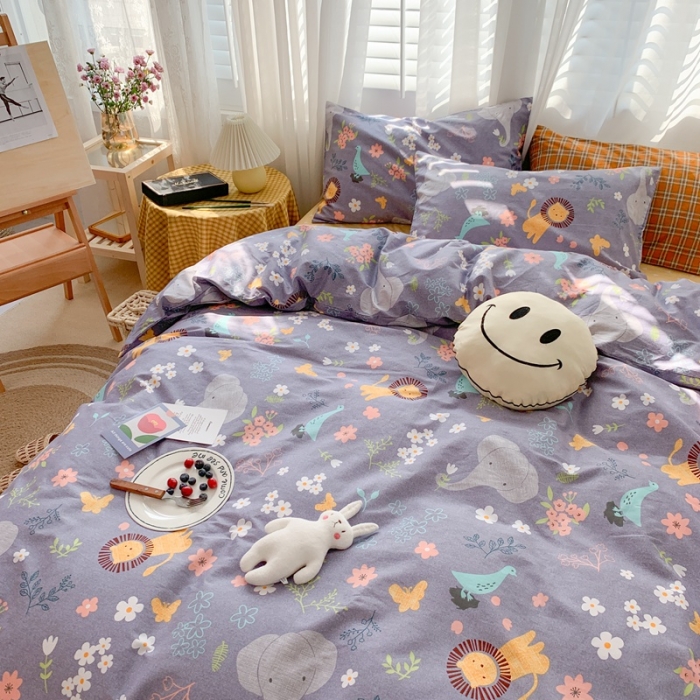 91家纺网 家纺一手货源 找家纺 （总）时年 2020新款40s全棉小可爱系列四件套