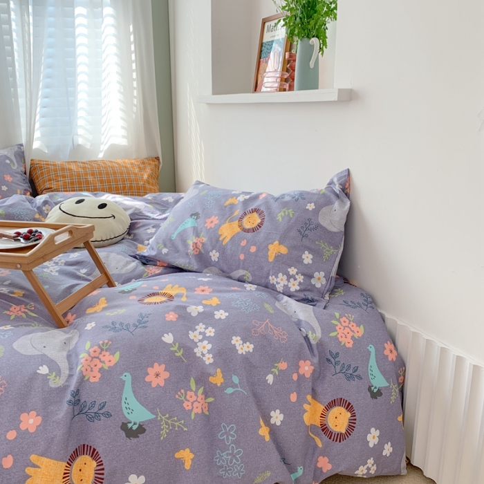 91家纺网 家纺一手货源 找家纺 （总）时年 2020新款40s全棉小可爱系列四件套