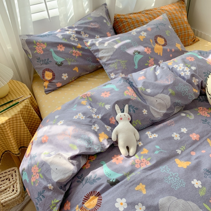 91家纺网 家纺一手货源 找家纺 （总）时年 2020新款40s全棉小可爱系列四件套