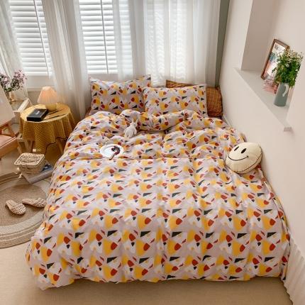 时年 2020新款40s全棉小可爱系列四件套 几何