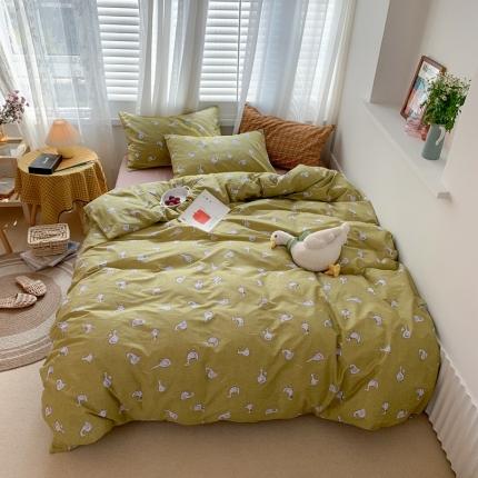 时年 2020新款40s全棉小可爱系列四件套 萌小鸭