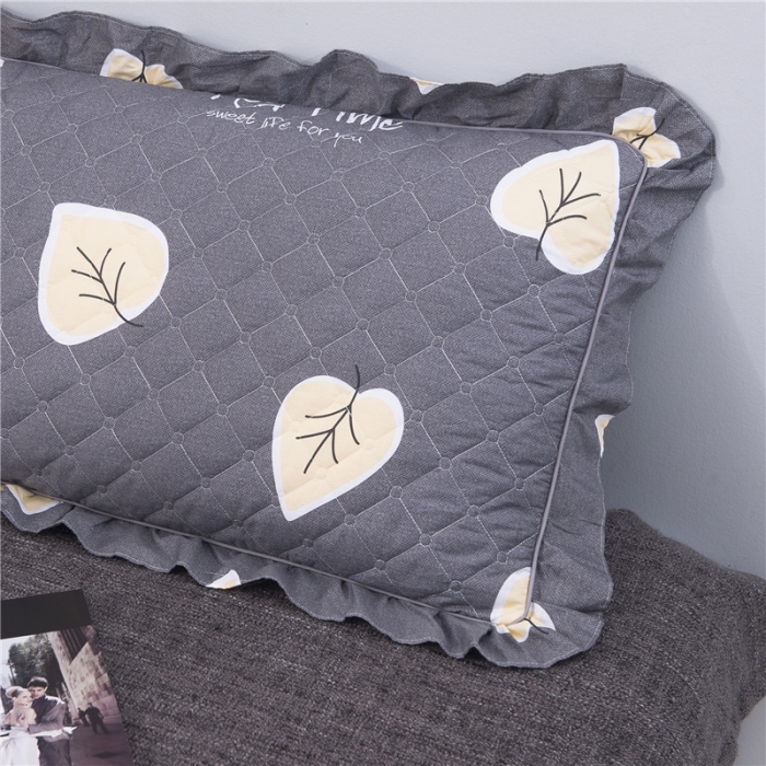 91家纺网 家纺一手货源 找家纺 喜相逢家纺 2024新款 D17-全棉夹棉双人枕套