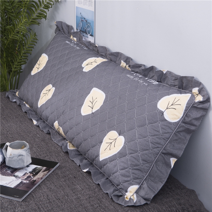 91家纺网 家纺一手货源 找家纺 喜相逢家纺 2024新款 D17-全棉夹棉双人枕套