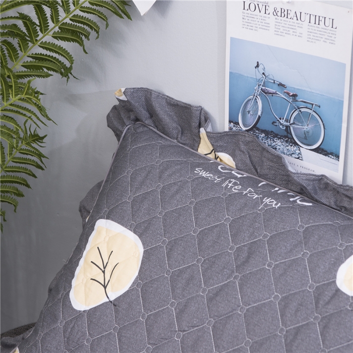 91家纺网 家纺一手货源 找家纺 喜相逢家纺 2024新款 D17-全棉夹棉双人枕套