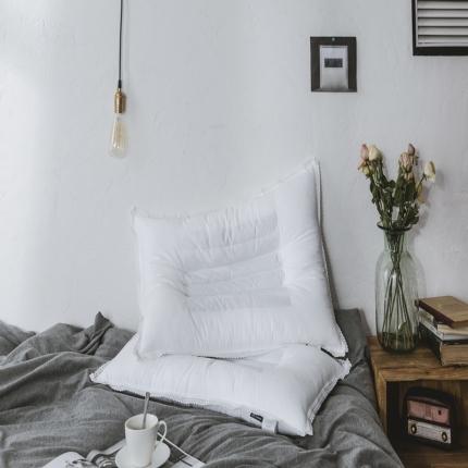 91家纺网 家纺一手货源 找家纺 境月枕芯 2020新款花边决明子枕