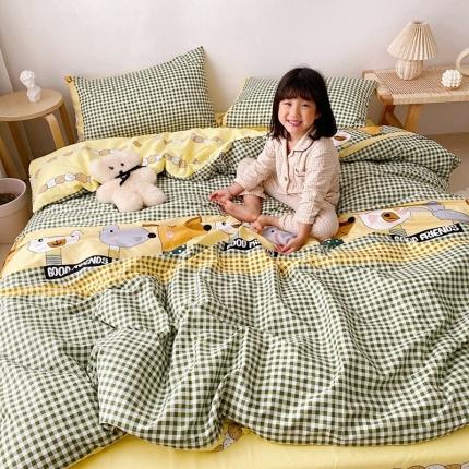 91家纺网 家纺一手货源 找家纺 （总）顾里 2020新款ins网红全棉四件套