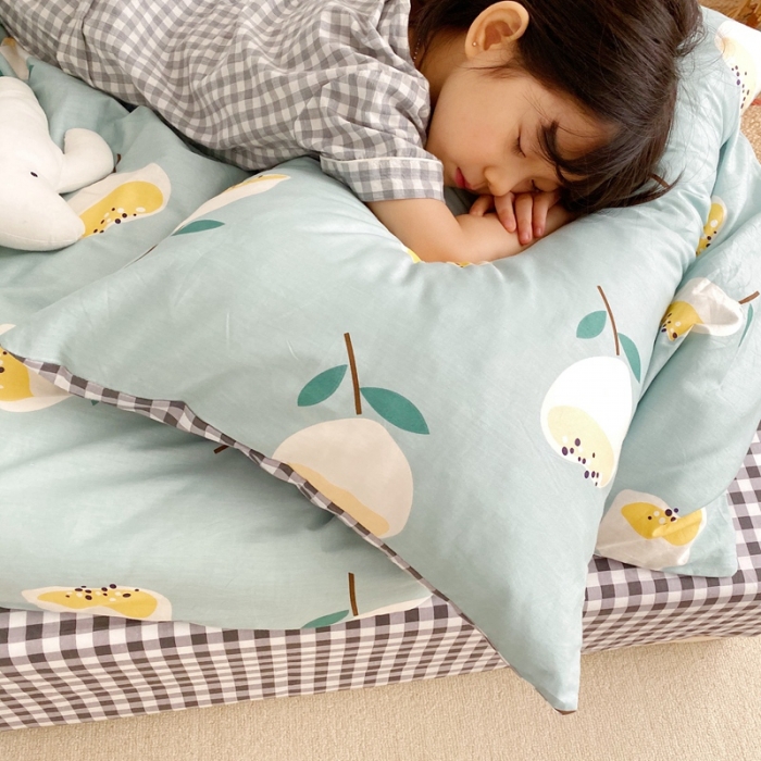 91家纺网 家纺一手货源 找家纺 顾里 2020新款ins网红全棉四件套 清晨