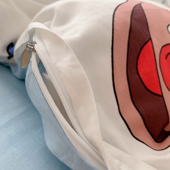 91家纺网 家纺一手货源 找家纺 顾里 2020新款ins网红全棉四件套 芝麻街