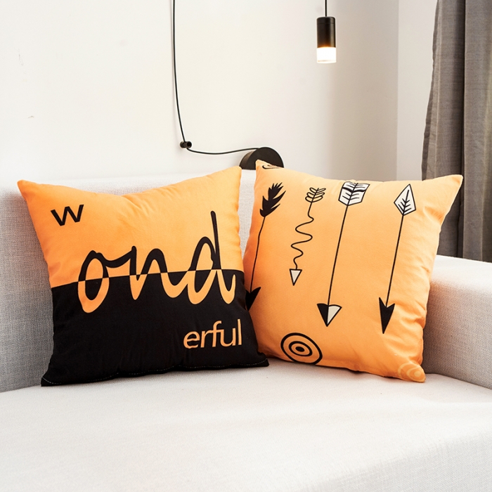 91家纺网 家纺一手货源 找家纺 枕芯真意隐形拉链可拆洗双面防超加厚抱枕 爱在心语