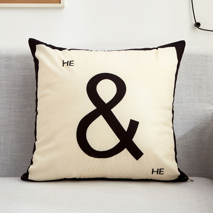 91家纺网 家纺一手货源 找家纺 枕芯真意隐形拉链可拆洗双面防超加厚抱枕 美好生活