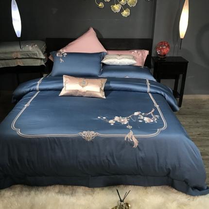 91家纺网 家纺一手货源 找家纺 玖玖爱 2020新款100S澳洲锦棉四件套 浮香