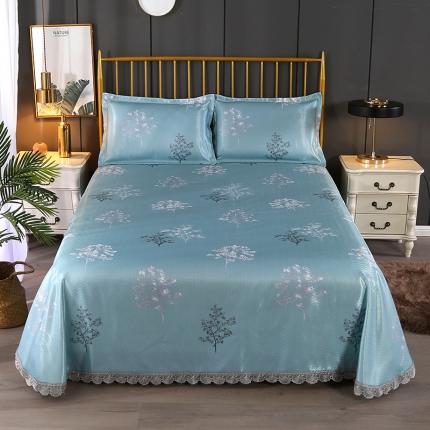 91家纺网 家纺一手货源 找家纺 （总）小牛席业冰丝凉席三件套提花印花空调席可机洗水洗床单