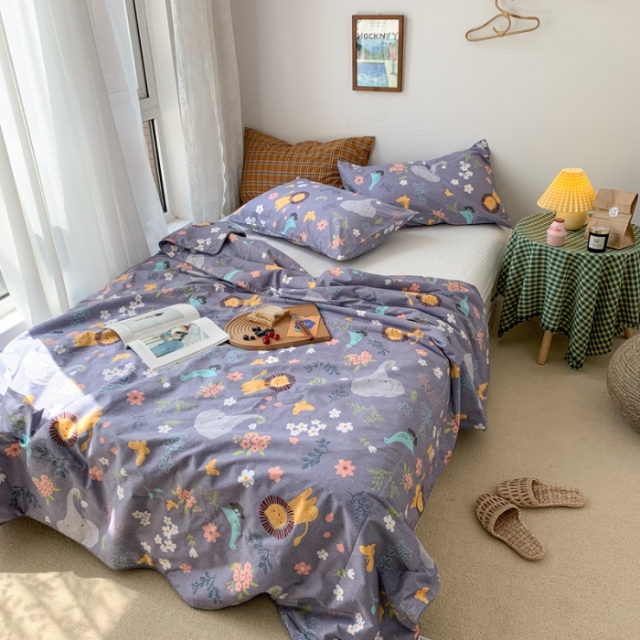 91家纺网 家纺一手货源 找家纺 （总）时年家纺 2020新款40支全棉13372喷气羽丝夏被