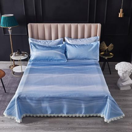 91家纺网 家纺一手货源 找家纺 （总）棉生活 2020春夏新品600D冰丝软凉席三件套