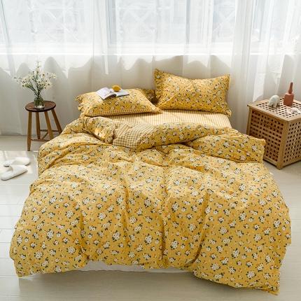 91家纺网 家纺一手货源 找家纺 狠狠爱 2020新款印花四件套 碎花夏天