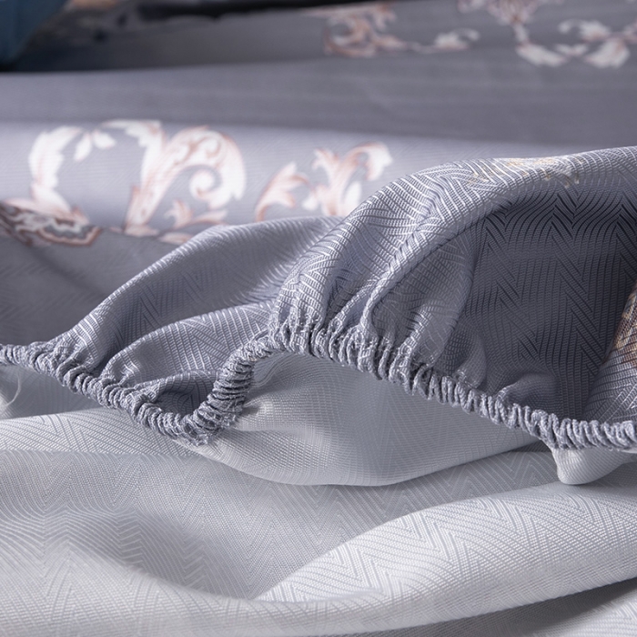 91家纺网 家纺一手货源 找家纺 棉生活 春夏新品600D冰丝软凉席三件套床笠款费列罗-紫