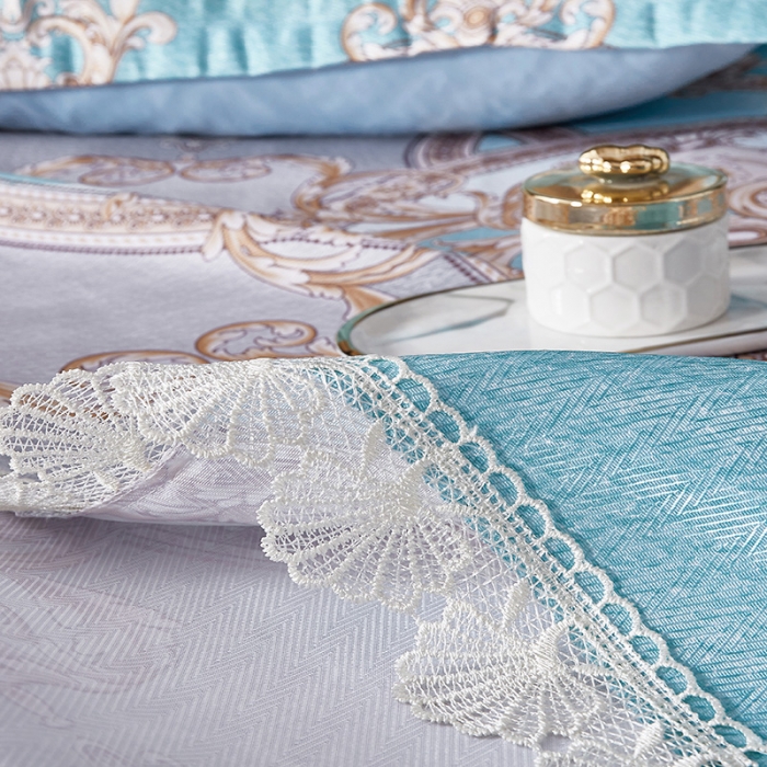 91家纺网 家纺一手货源 找家纺 棉生活 2020春夏新品600D冰丝软凉席三件套 巴顿蓝