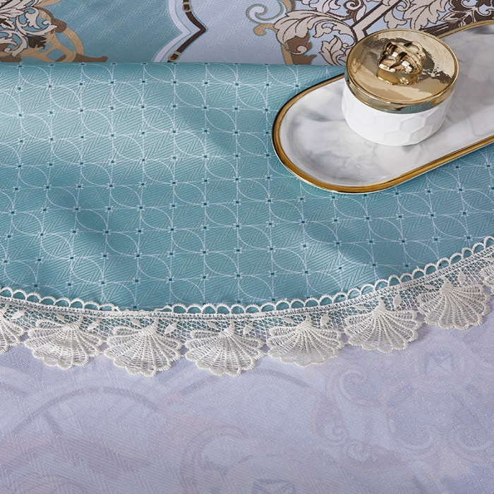 91家纺网 家纺一手货源 找家纺 棉生活 2020春夏新品600D冰丝软凉席三件套 巴洛克风情