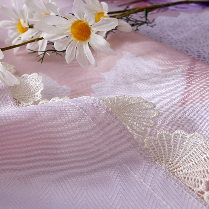 91家纺网 家纺一手货源 找家纺 棉生活 2020春夏新品600D冰丝软凉席三件套 蝶舞粉