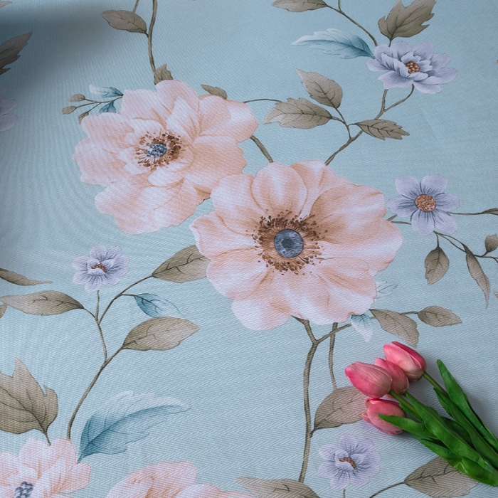 91家纺网 家纺一手货源 找家纺 棉生活 2020春夏新品600D冰丝软凉席三件套 花间梦