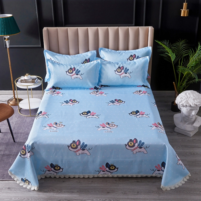 91家纺网 家纺一手货源 找家纺 棉生活 2020春夏新品600D冰丝软凉席三件套 小飞侠