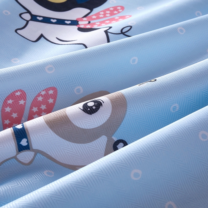 91家纺网 家纺一手货源 找家纺 棉生活 2020春夏新品600D冰丝软凉席三件套 小飞侠