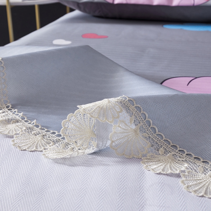 91家纺网 家纺一手货源 找家纺 棉生活 2020春夏新品600D冰丝软凉席三件套 猪猪侠