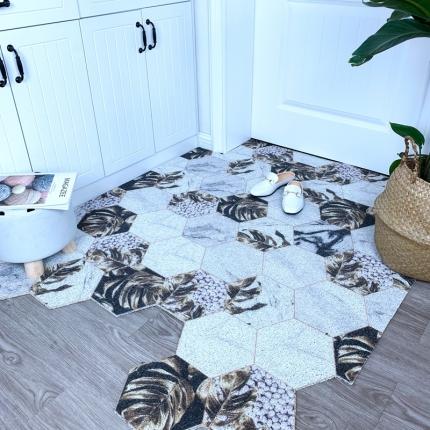 91家纺网 家纺一手货源 找家纺 （总）地垫 凤凰林 2020新款 丝圈地垫 门垫