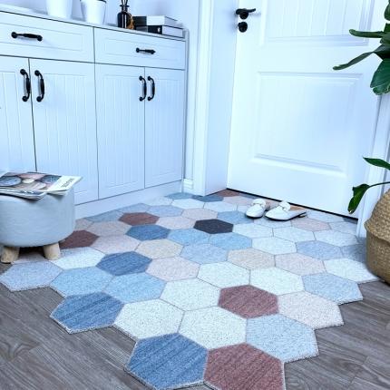 91家纺网 家纺一手货源 找家纺 （总）地垫 凤凰林 2020新款 丝圈地垫 门垫