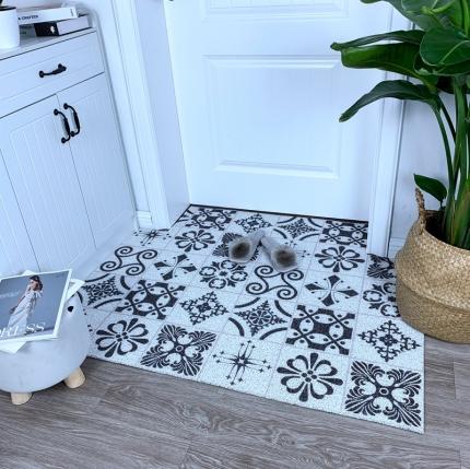 91家纺网 家纺一手货源 找家纺 （总）地垫 凤凰林 2020新款 丝圈地垫 门垫