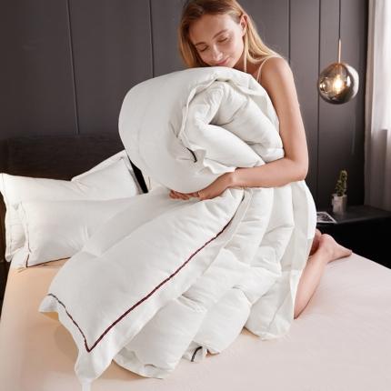 91家纺网 家纺一手货源 找家纺 （总）换种生活 2019新款臻品大豆冬被（带桶状手拎袋）