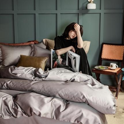91家纺网 家纺一手货源 找家纺 （总）2020新款100S贡缎长绒棉四件套