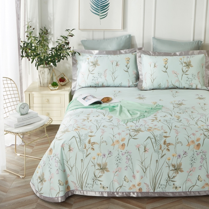 91家纺网 家纺一手货源 找家纺 （总1）威克凯丽 2023新款竹语天丝软凉席