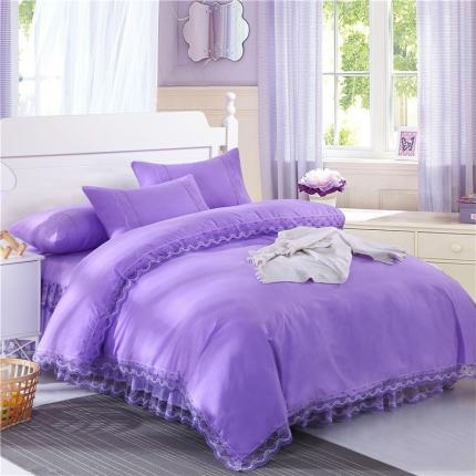 91家纺网 家纺一手货源 找家纺 （总）情恒 2020新款被套蕾丝床裙通用