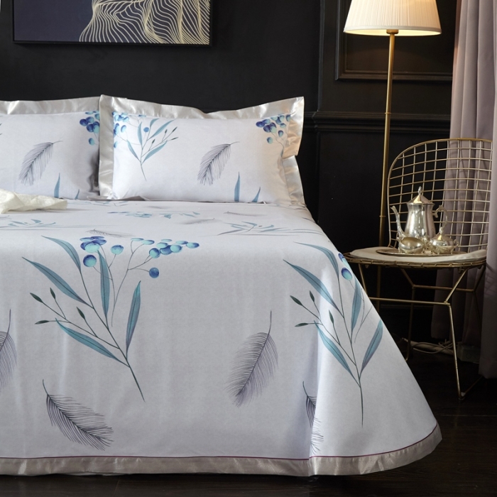 91家纺网 家纺一手货源 找家纺 威克凯丽 2023新款竹语天丝软凉席 恬雅