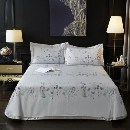 威克凯丽 2023新款竹语天丝软凉席 微微花语