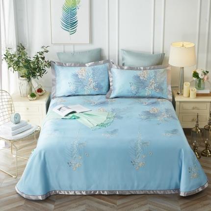 威克凯丽 2023新款竹语天丝软凉席 欣然一叶