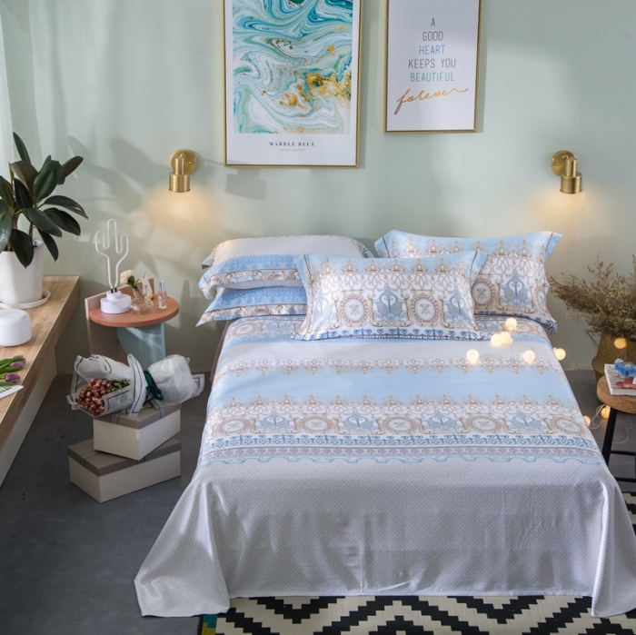 91家纺网 家纺一手货源 找家纺 威克凯丽 2023新款竹语天丝软凉席 英伦范